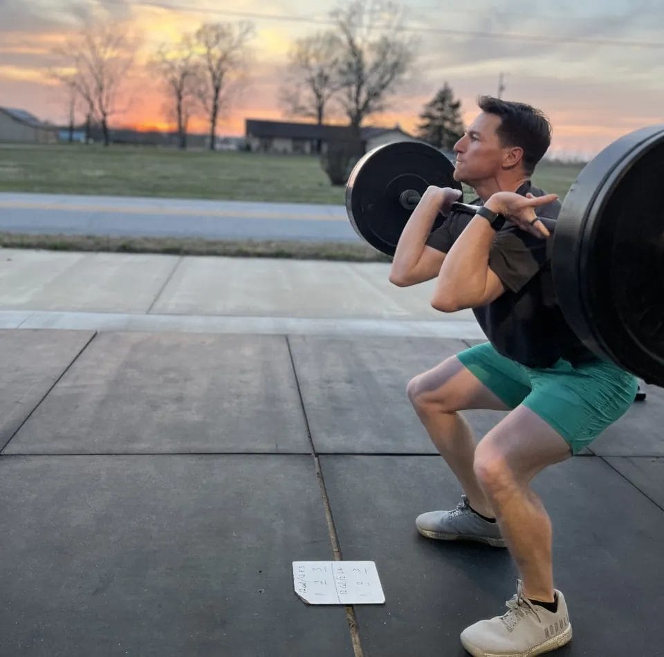 Dual Cities CrossFit Man Clean and Snatch